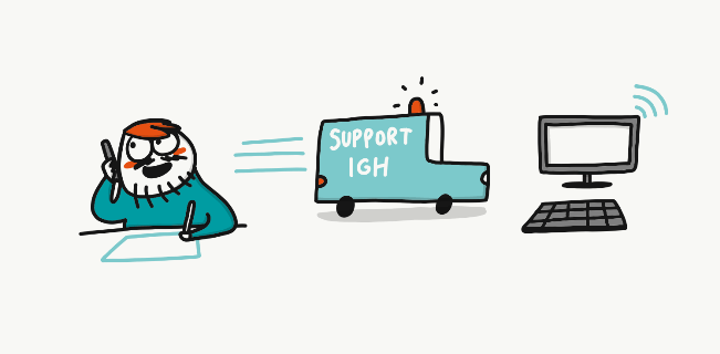 Support der IGH